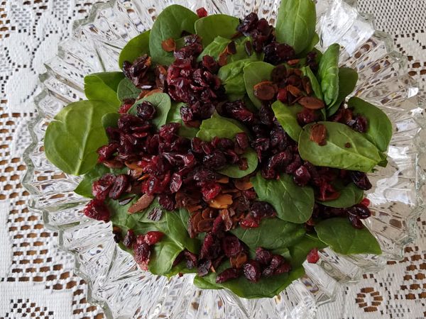 Cranberry Spinach Salad