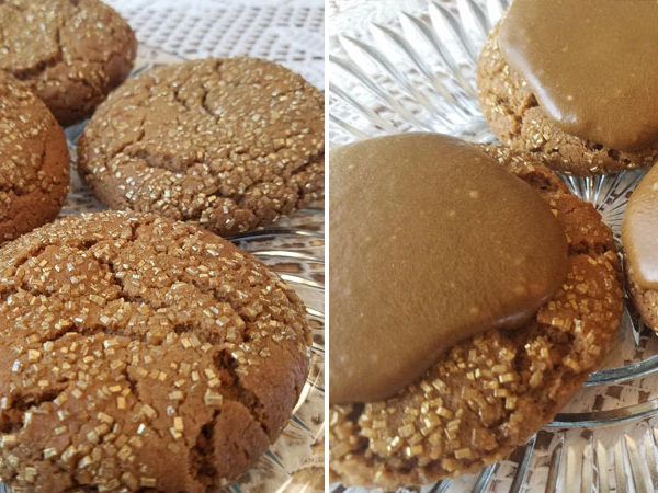 Giant Molasses Cookies