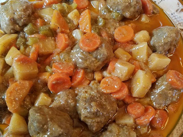 French Meatball Stew